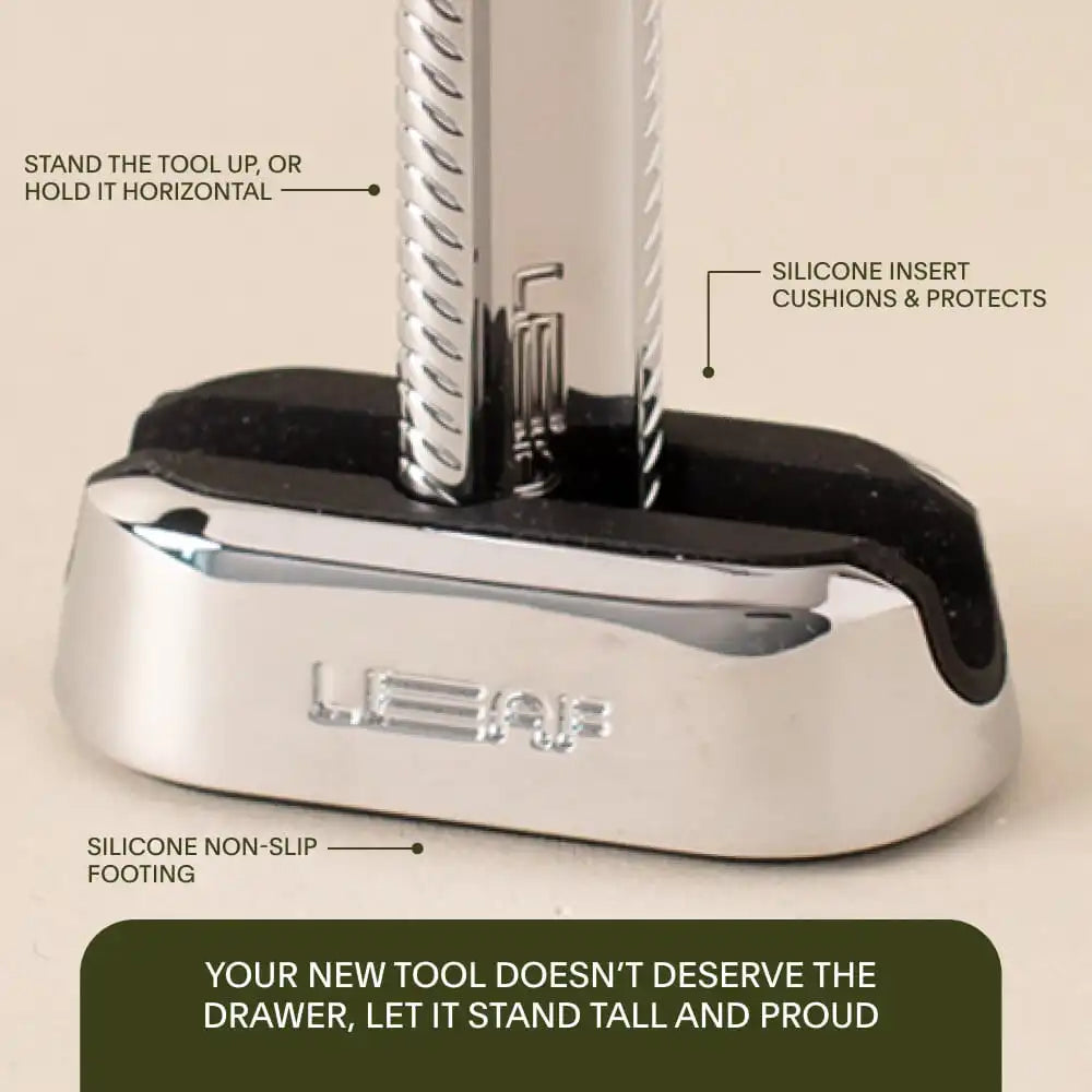 Dermaplaner Stand, Silver