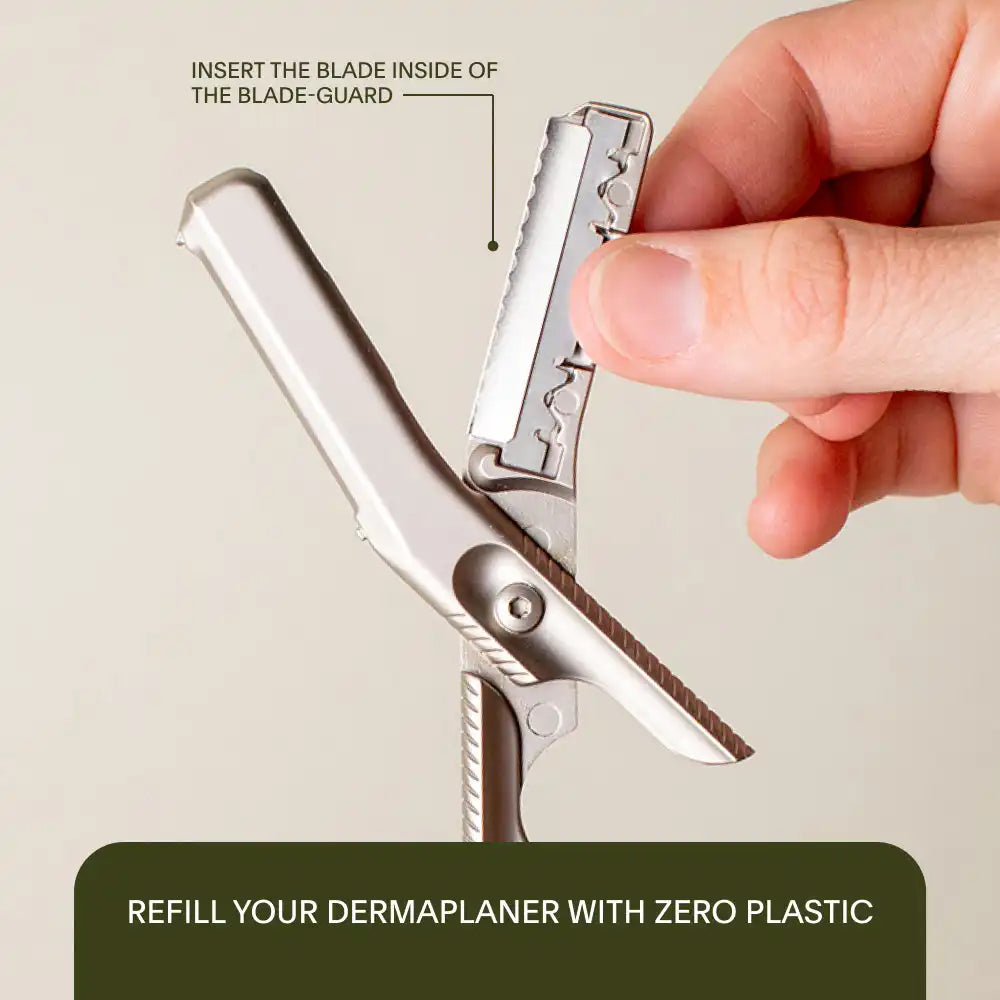 Dermaplaner Kit, Gold